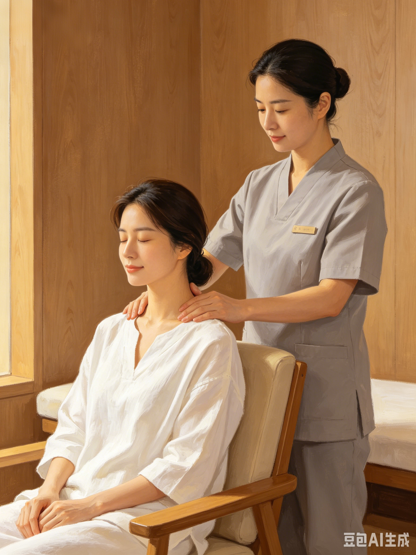 Head Massage Area